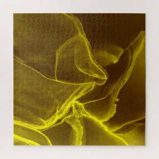 Glamourous ink fluid: marble foil. jigsaw puzzle