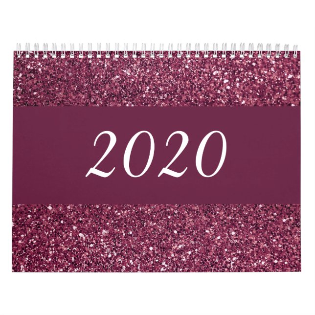 Glamourous inspirational calendar (Cover)