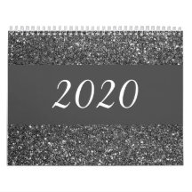 Glamourous inspirational calendar