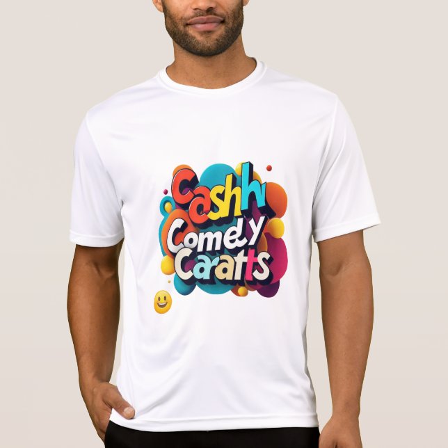 "Glamourous Laughs" T-Shirt (Front)