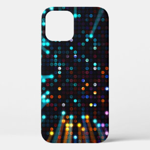 Glamourous Lights: Abstract Fashion Wallpaper iPhone 12 Case