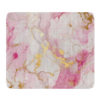 Glamourous pink and Gold Marble Effect