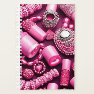Glamourous Pink Planner