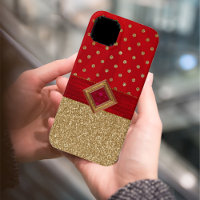 Glamourous Red and Gold Glittery