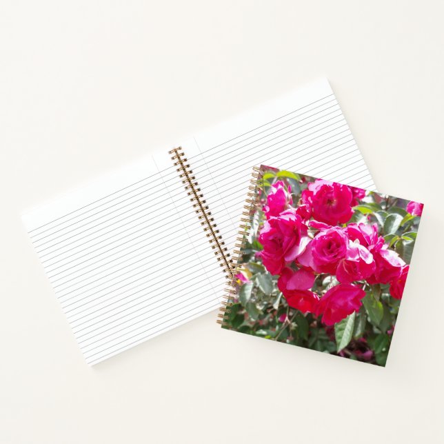 Glamourous Roses Notebook (Inside)