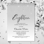 Glamourous Silver Diamonds Surprise 18th Birthday Invitation<br><div class="desc">Organise your surprise 18th birthday celebration and invite friends and loved ones with this glamourous silver diamonds birthday party invitation.</div>