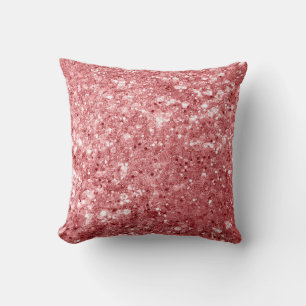 Glamourous Sparkly Pink Glitter Cushion