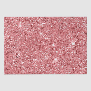 Glamourous Sparkly Pink Glitter Tissue Paper
