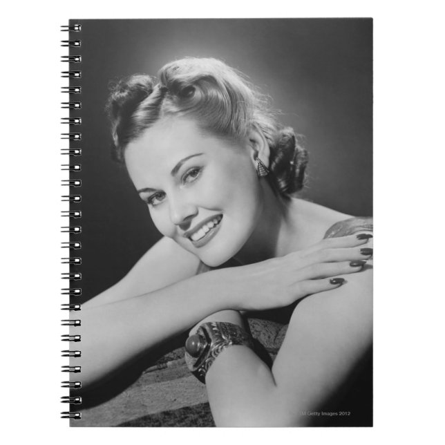 Glamourous Woman Notebook (Front)
