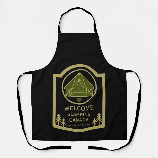 Glamping Canada Business Apron (Front)