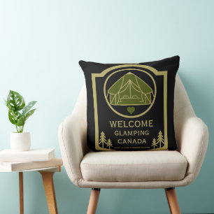 Glamping Canada Business Cushion