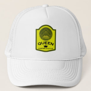 Glamping Queen Camping In Style Trucker Hat