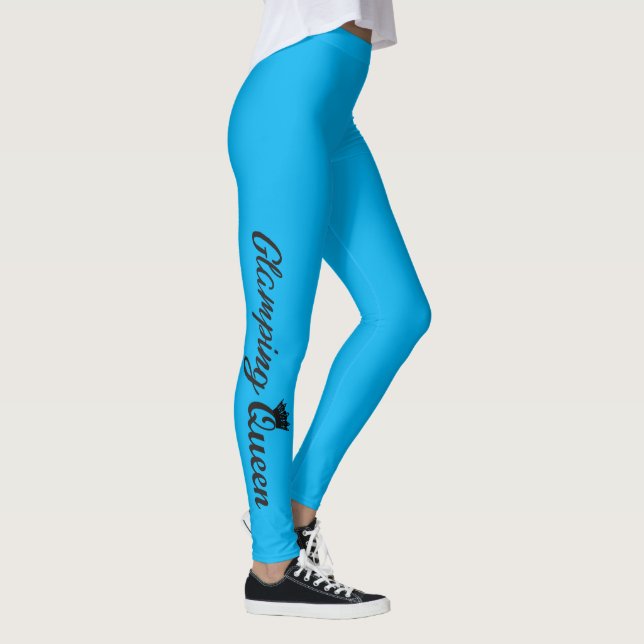 "Glamping QUEEN" Leggings (Right)