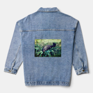 Glamping sea lion denim jacket