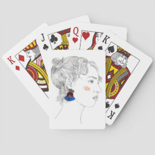 Glance Sketch - Portrait Playing Cards