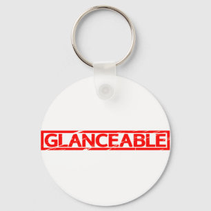 Glanceable Stamp Key Ring