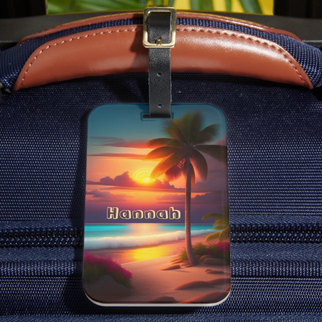 Glänzende Poster Luggage Tag (Front Insitu 2)