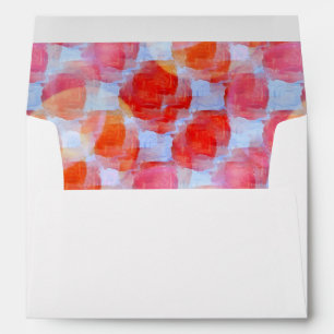 Glare from design texture background envelopes