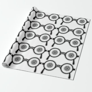 glare wrapping paper