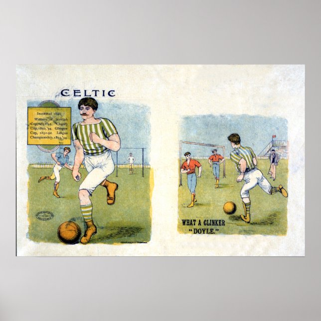 Glasgow Celtic FC, 1894 Poster (Front)