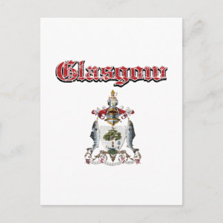 glasgow City designs Postcard