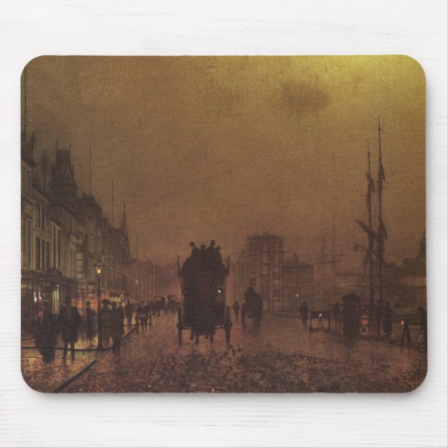 Glasgow Docks Mouse Pad (Front)