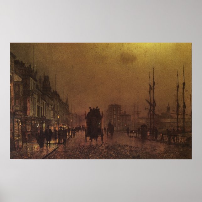 Glasgow Docks Poster (Front)