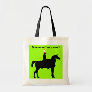 Glasgow Duke of Wellington Don't Vote Naw Tote Bag