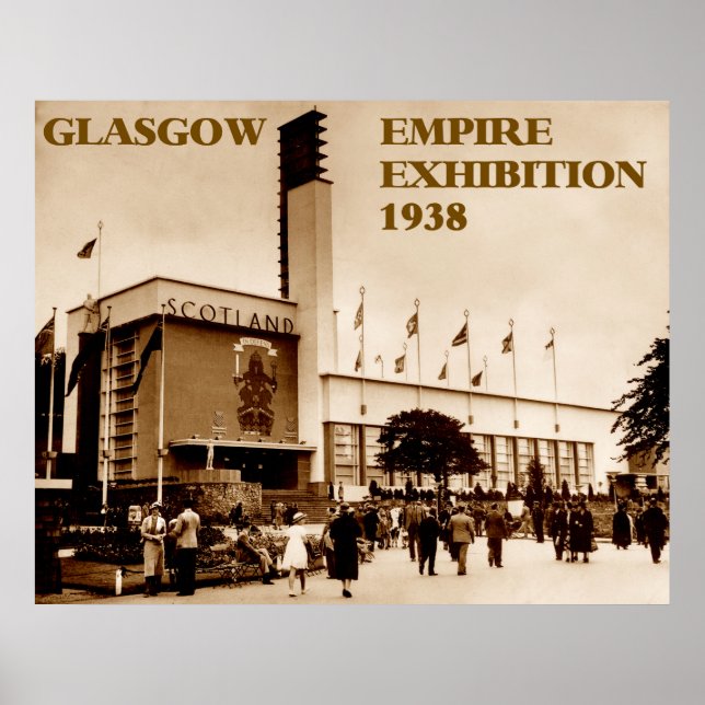 glasgow empire exhibition 1938 poster (Front)