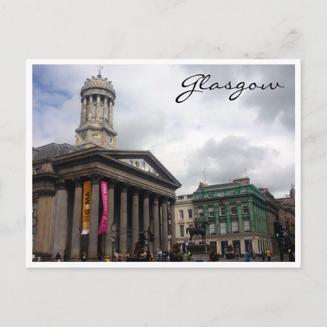 glasgow gallery modern art postcard (Front)