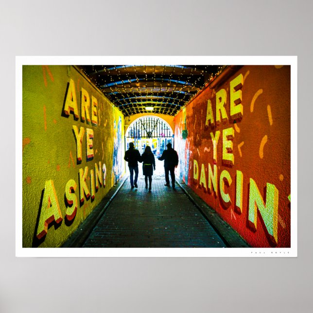 Glasgow Lane Poster (Front)