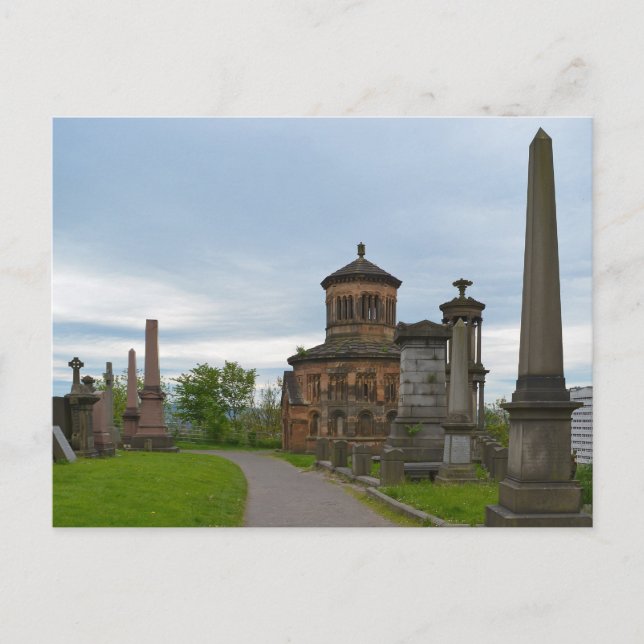 Glasgow Necropolis Postcard (Front)