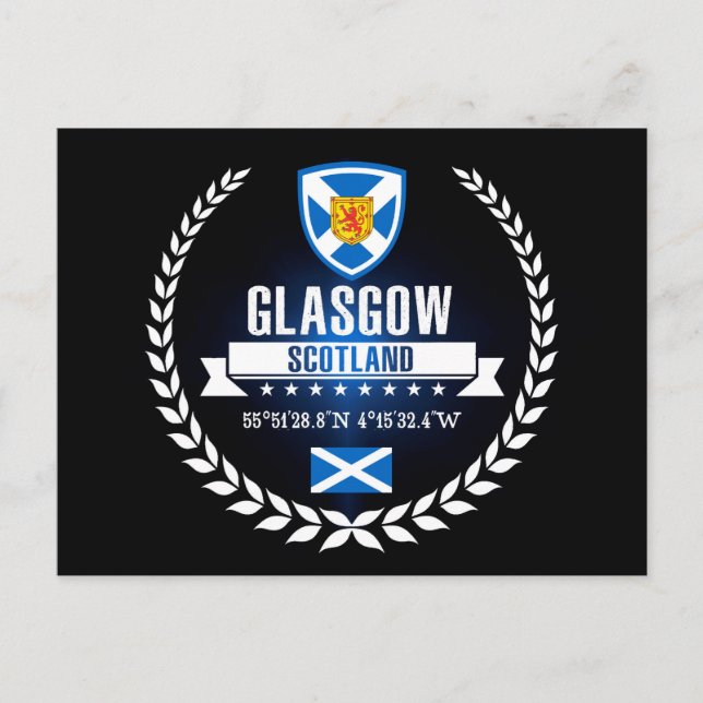 Glasgow Postcard (Front)