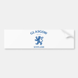 GLASGOW, SCOTLAND BUMPER STICKER