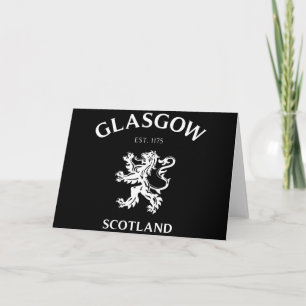 GLASGOW, SCOTLAND CARD
