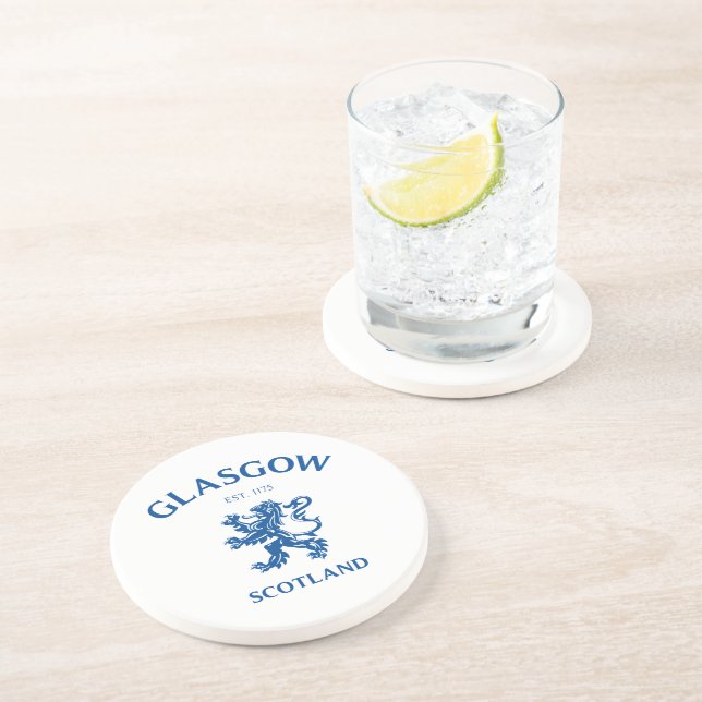 GLASGOW, SCOTLAND COASTER (Side)