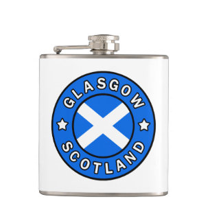 Glasgow Scotland Hip Flask