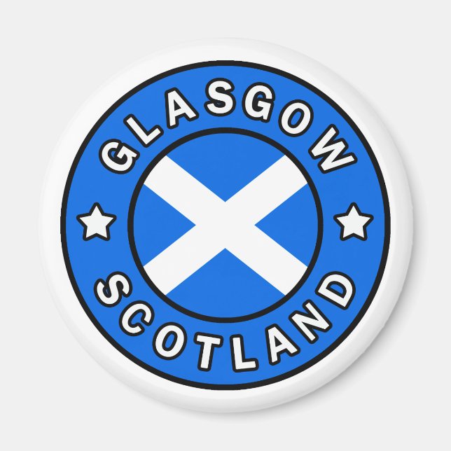 Glasgow Scotland Magnet (Front)