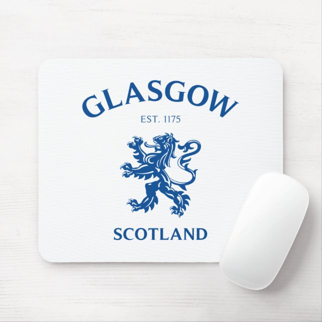 GLASGOW, SCOTLAND MOUSE PAD (With Mouse)