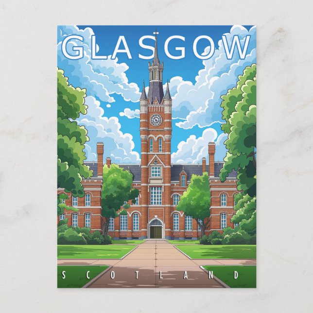Glasgow, Scotland Postcard (Front)