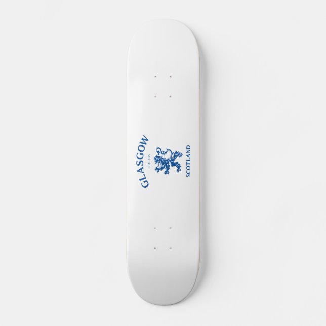 GLASGOW, SCOTLAND SKATEBOARD (Front)