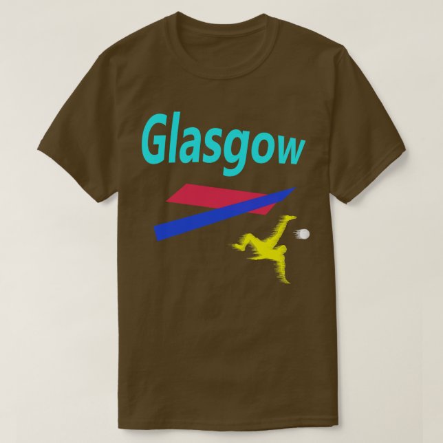Glasgow Soccer T-Shirt (Design Front)
