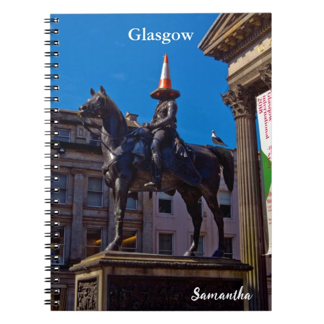 Glasgow Spiral notebook (Front)