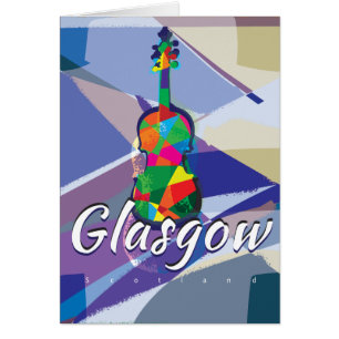 Glasgow Vintage Travel poster