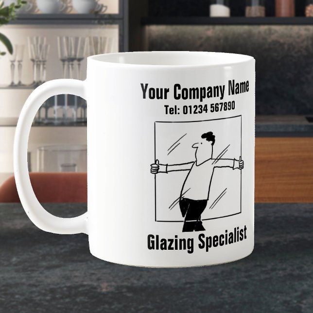 Glass and Glazing Company. Glazier's Coffee Mug (Creator Uploaded)
