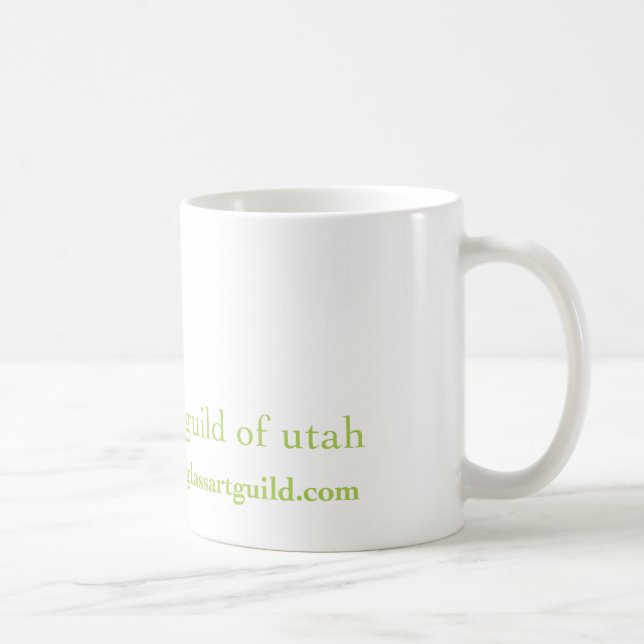 Glass Art Guild of Utah Coffee Mug (Right)