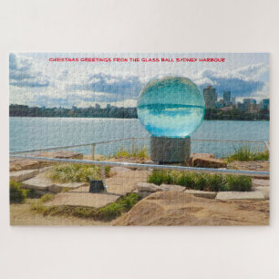Glass Ball Sydney Harbor Australia Jigsaw Puzzle