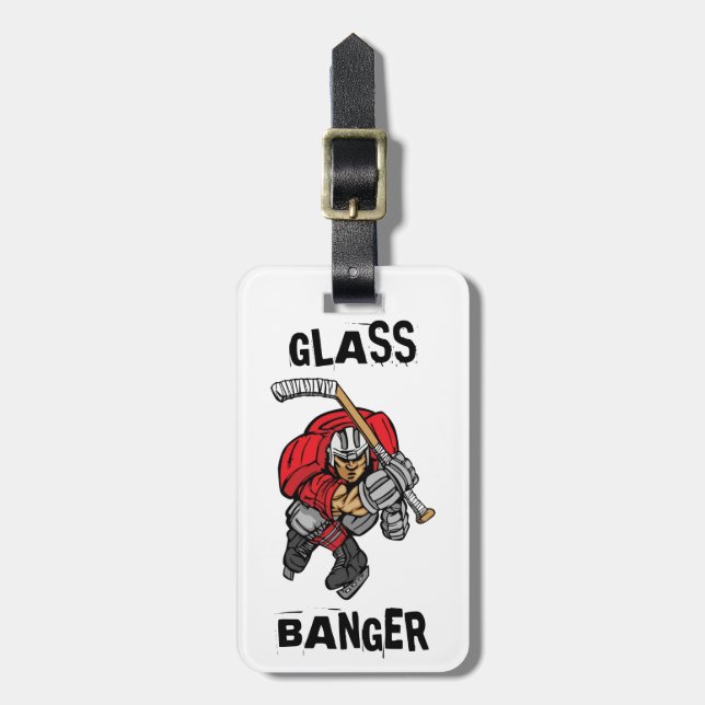 GLASS BANGER LUGGAGE TAG (Front Vertical)