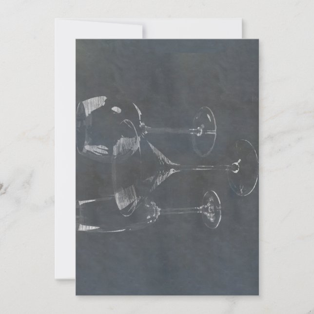 Glass Barware Invitation (Front)