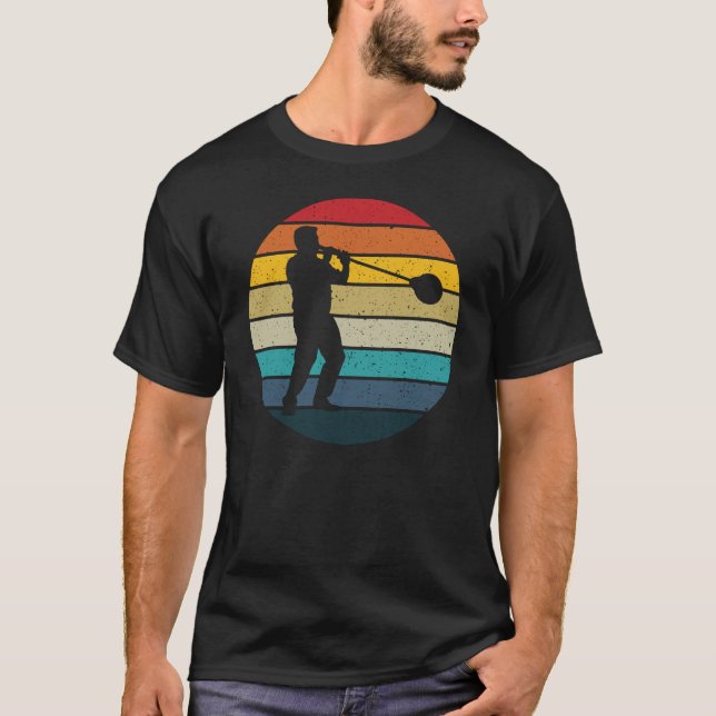 Glass blowing retro sunset glassworking - glass T-Shirt (Front)